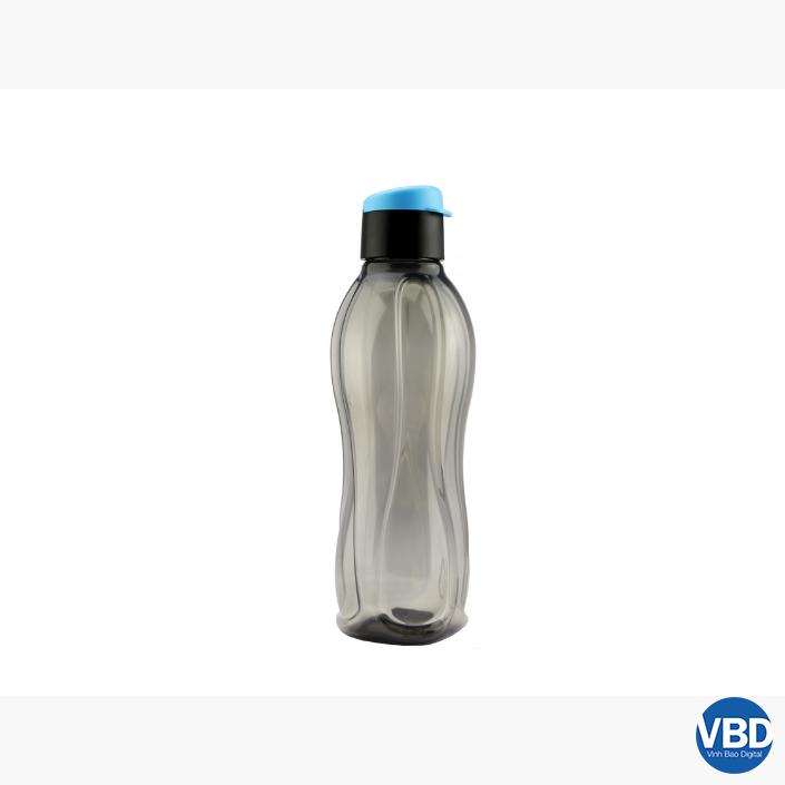 1Bình nước Tupperware ECO bottle 750ml nắp bật (vàng magarita)