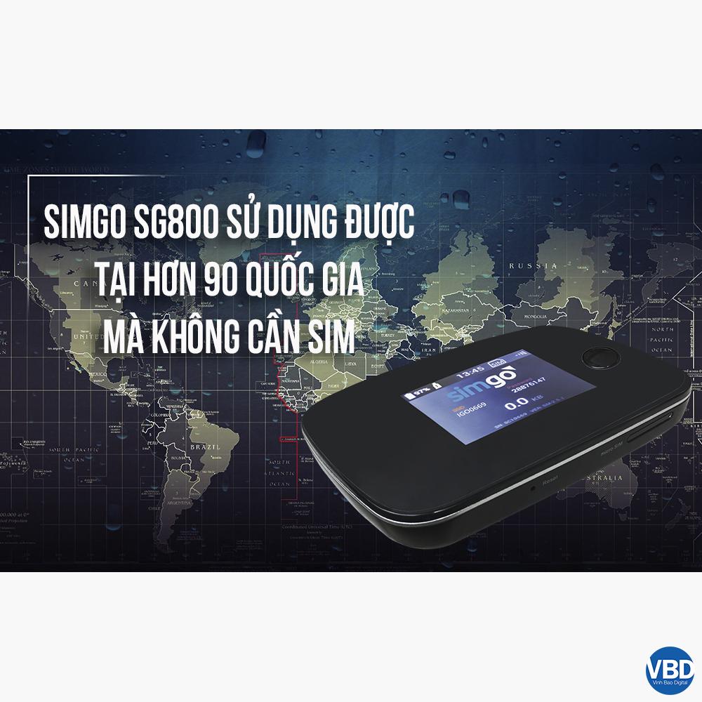 3Bộ phát wifi toàn cầu - Simgo SG800