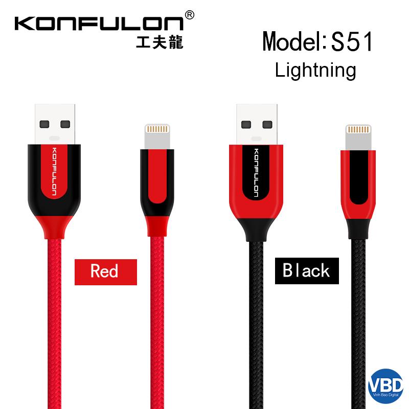 1Cáp lightning konfulon S51