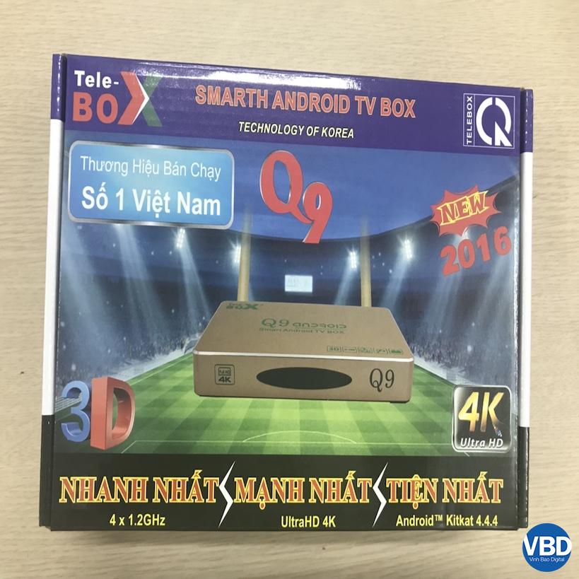 6TeleBox Q9 - Tivibox biến tivi Thường thành tivi Thông Minh