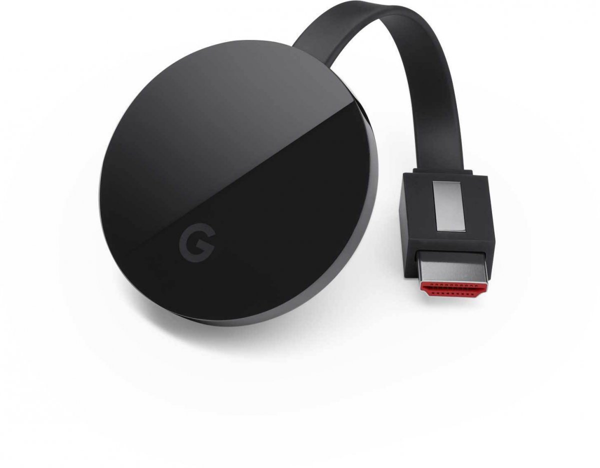 1Google Chromecast Ultra - Thiết bị HDMI không dây 4K HDR ( USA )