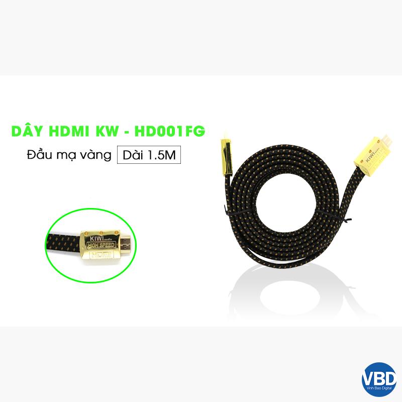 1Dây HDMI 4k Kiwi 1.5m