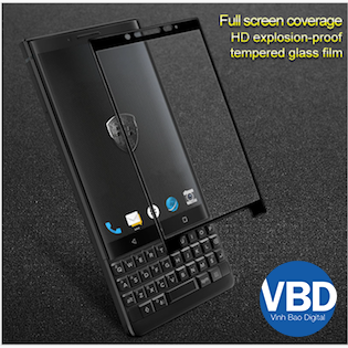 2Dán Cường Lực Blackberry Key2 Full Màn Hình