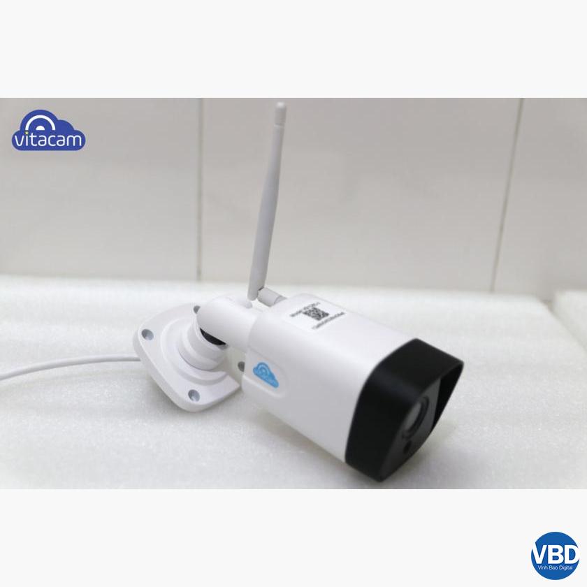 1CAMERA IP NGOÀI TRỜI VITACAM VB720II – 1.0MPX HD 720P – CÓ LOA MICRO ĐÀM THOẠI, GHI ÂM, CHỐNG NƯỚC CHẤT LƯỢNG CAO