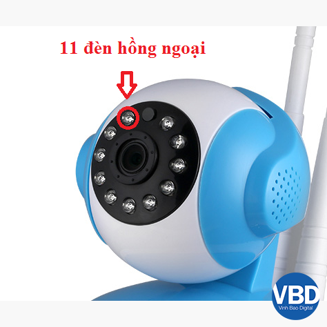 6VITACAM VT1080 – CAMERA IP 2.0MPX FULL HD 1080P, XOAY 355 ĐỘ – CHÍNH HÃNG, GIÁ RẺ, BH 2 NĂM